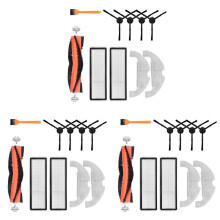 3sets Kits met Vervangende Onderdelen voor Mi Robot Vacuum-Mop 2 Ultra STYTJ05ZHM Robotstofzuiger