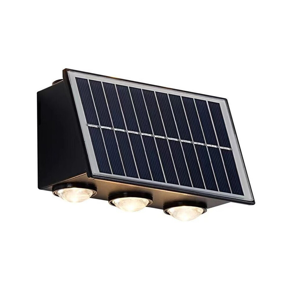 Solar Wall Lamp Outdoor Waterproof LED Light for Home Garden Yard Decoration