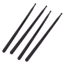 2 Paire Légère Professionnelle de Baguettes de Baguettes en Nylon 5A pour Batterie
