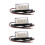 3X 12/24V 3 LED Plaque D'Immatriculation Tag Light Boat RV Intérieur Step Lamp 1