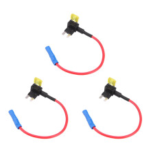 3X 2-Inserire Lama Fusibile Adattatore Rubinetto di Tensione per Settore Automobilistico Fusibili APS ATT Basso Profilo