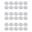 30 Pcs Small Round Transparent Plastic Coin Capsules Box 33mm 1