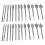 26Pcs Flat Spade Drill Bits Set Metal Bit Kit Hex Shank Woodworking Tool Accessories 1