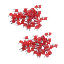 120PCS 10A Auto Fusible de Lame Rouge pour Voiture