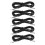 5X 2M NTC Thermistor Temperature Sensor Waterproof Probe Wire 10 K 1% 3950 Black 1