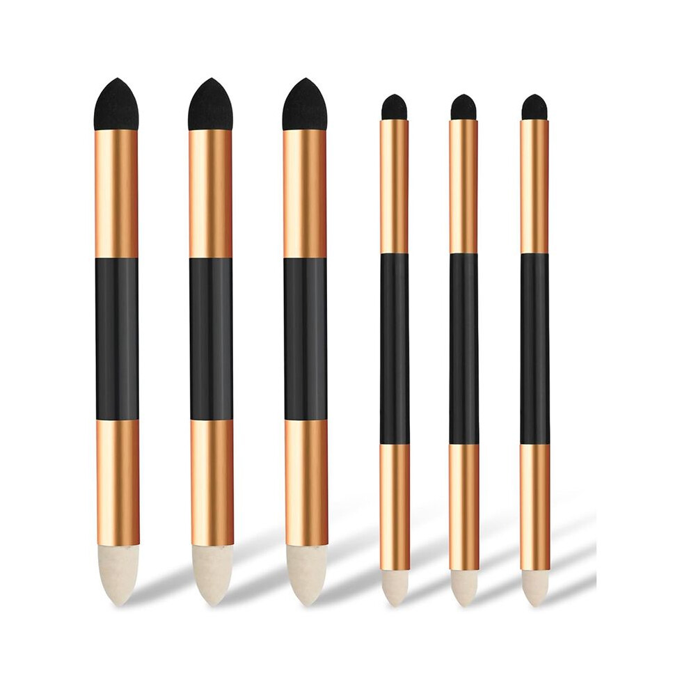 6pcs Artist Blending Sponge Pen, 2 Sizes Double-Headed Detail Blending Stump Pen Sketch Pen Brush