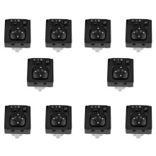 10X Mr951187 Auto Achteruitkijkspiegel Sontrol Schakelknop Knop met Vouwen voor Pajero Montero