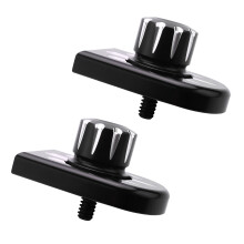 4x Motorrad Hintere Sitz Schraube Lasche Schrauben Montage Knob Abdeckung Kit Aluminium Cnc