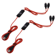 2X 5-Pin Midi to USB In-Out Cable Adapter Converter for Windows Ios Laptop to Music Piano Keyboard