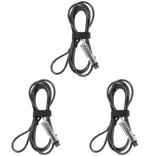 3X Security USB Password Anti-Theft Lock, Used for Anti Theft Function  Laptop, Tablet, Projector, TV 1
