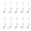 10X 20 LED 220V Sewing Machines Working Lamp Magnetic Type LED Light 1