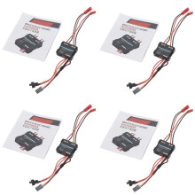 4X 40A Brushed ESC Electronic Speed Controller for WPL C24 C34 MN D90 MN99S MN86S RC Car Upgrade Parts