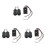 3X Système D'Alarme Ebike Double Télécommande 36V 48V 60V 72V Accessoires D'Alarme Universel étanche Remplacement de Vélo électrique 1