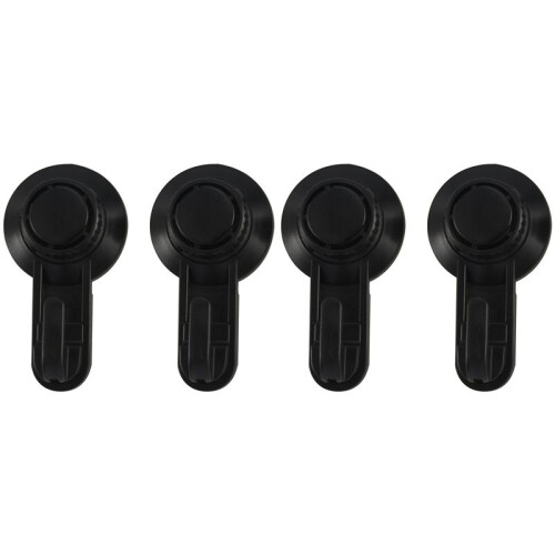 4 Pcs Suction Cup Hooks Powerful Suction Cup Bathroom Hooks,Vacuum Wall Hooks for Towel,Waterproof Shower Hooks