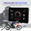 Motocicleta DVR de 7 Polegadas Sem Fio CarPlay com Tela Android Auto Multimídia Player Dash Cam Navegação Monitor Câmera Frontal+Traseira 8