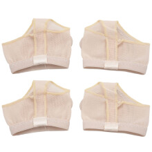 2 Coppia Proteggi Piedi Avampiede Danza Zampe Copertura Punta Scarpe Antiscivolo Balletto Ginnastica Danza Latino Pratica Piede Set Protettore