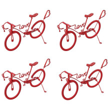 Metal Bike Model Decorative Iron Bicycle Retro Classic Bicycle Model Figurine Home Tabletop Decoration Ornaments