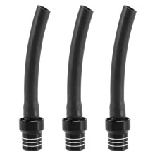 3X Gas Fuel Tank Cap Valve Vent Breather Hose Tube for ATV PIT Dirt Bike Color:Black
