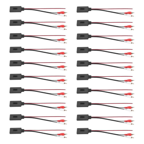 20X Car Universal Wireless  Module Music Adapter Rca Aux Audio Cable