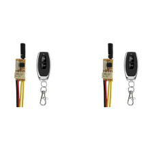 2X MałY Przełącznik Zdalny RF 433MHZ 4.2V 4.5V 5V 6V 7.4V 9V 12V MałY PrzekaźNik Styk Przełączniki Bezprzewodowe NO COM NC Przełącznik