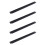 4Pcs 1U 19Inch RACK MOUNT Blanking Plate Rack Mounting Blank Network Brush Panel Server Cabinet Cable Management 1