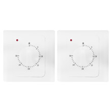 2X Ac 220V 10A 30Min Countdown Timer  Electric Digital  Plug Control  Timer Socket Knob Style Mechanical