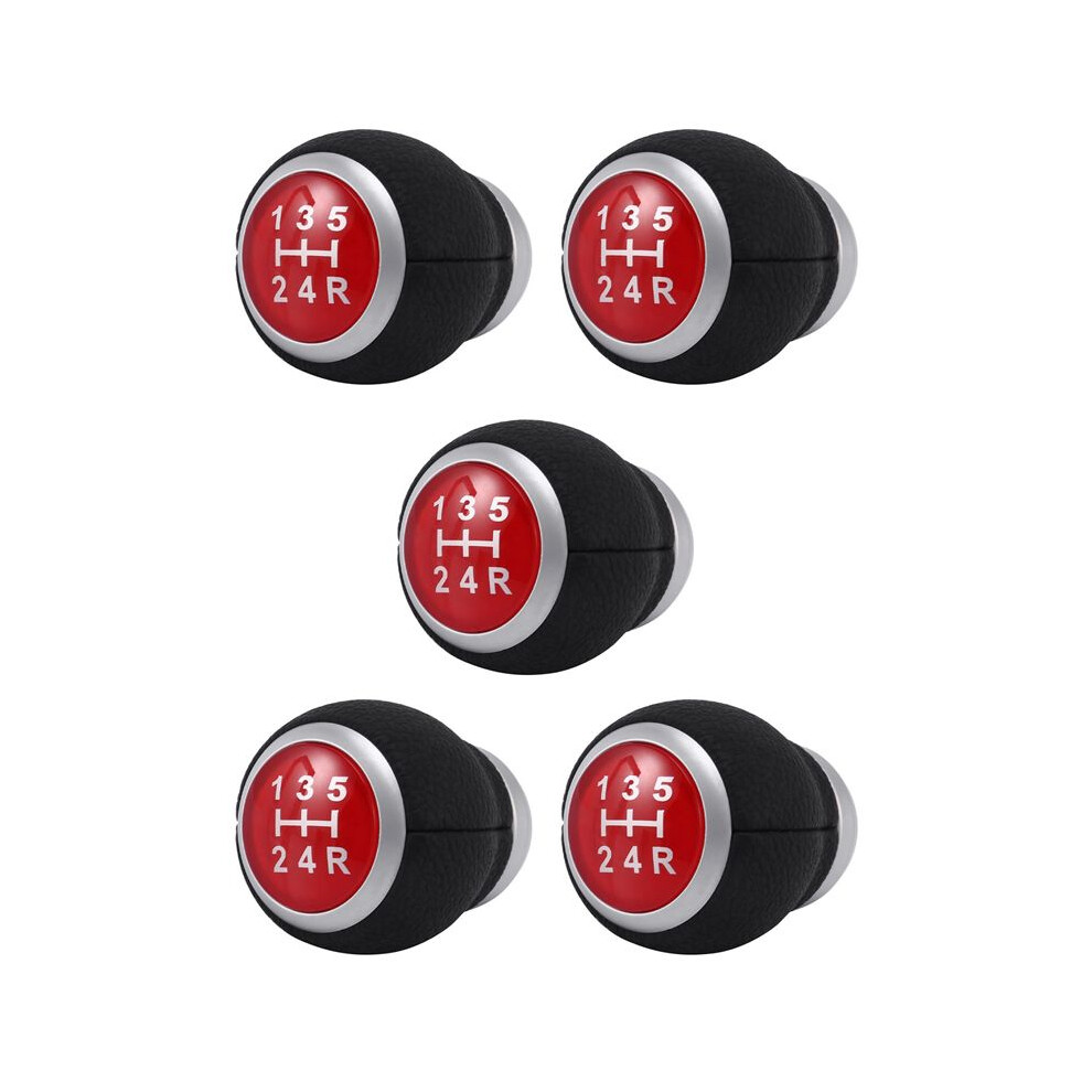 5X 5 Speed Car Manual Transmission Shift Knob Gear Shift Knob For Impreza Wrx Sti Outback Forester 2010-2018 6032904565754
