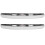 2X Rear Chrome Tailgate Boot Lid Handle Without I-Key Camera Hole for  Qashqai J10 2007-2014 1