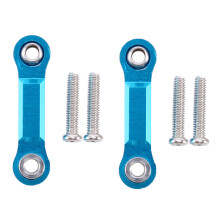 2X Servo Rudder Rod Metal Upgrade Rc Car Parts for A959-B A969 A979,