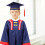 1Set Bunte Kinder Abschlussrobe Mit Doktorhut Polyester Leicht Tragbar 2