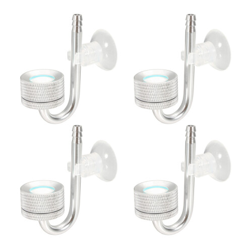 4X Set CO2 Diffuser Atomizer Regulator Reactor for Fish Tank Aquarium Plant Moss