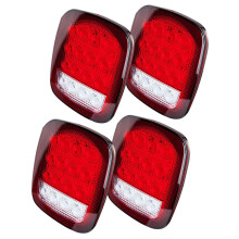 2X LED Tail Light Rear Light Brake Reverse Turn Signal for   TJ CJ YJ