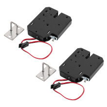 2X 12V 2A Serratura Magnetica 150KG / 330Lb Fail Safe Forza di Tenuta Elettromagnetica Della Porta di Controllo