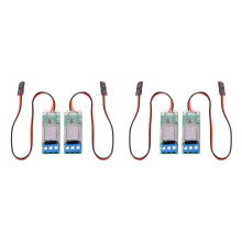 4 Szt. RC PWM Elektroniczny PrzekaźNik PrzekaźNikowy dla RC Samolot DIY Model śWiatłA Nawigacyjne Kontroler Uniwersalny Przełącznik K1