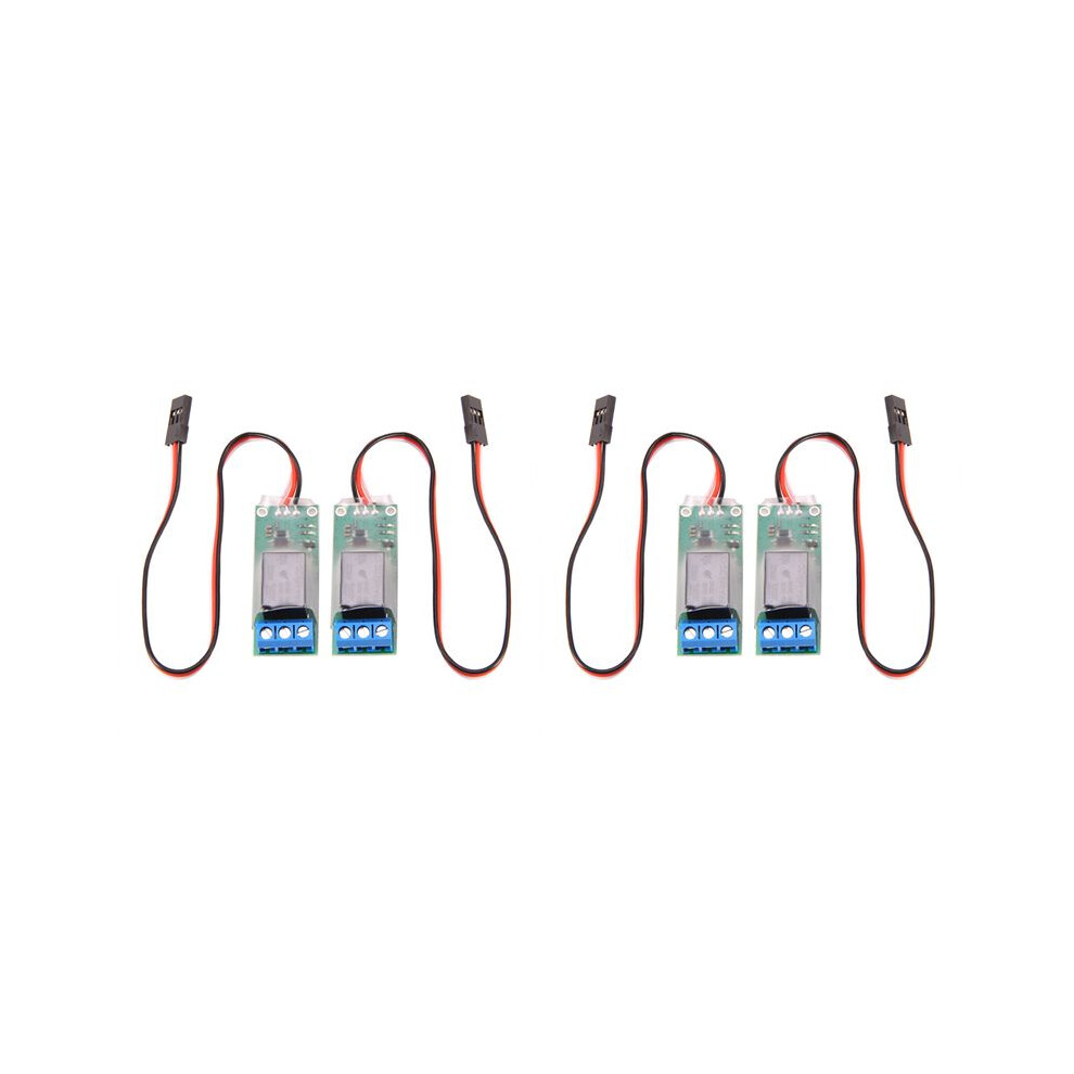 4Pcs Rc Pwm Electronic Relay For Rc Airplane Diy Model Navigation Lights Controller Universal K1 4712205367197