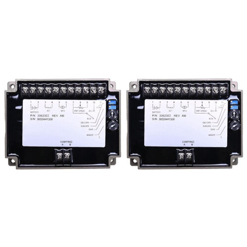 2X 3062322 Generator Speed Controller Speed Stabilizer Electric Governor Engine Control Circuit Board Module Genset Part 1