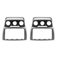 2X 2 Din Car Refitting Fascia Fit for  Octavia Audio Fascia Stereo Radio DVD CD Panel Dash Mount Trim Kit