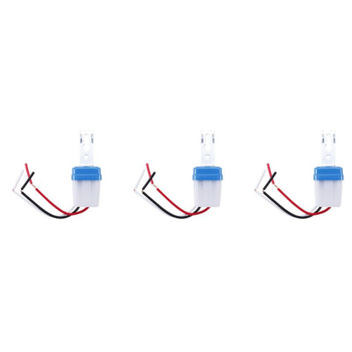 3X Sensor  AC  12V Street Lights Automatic Control Light Light Day and Night Detection Control Bright Dark Town