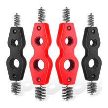 4 Pieces Copper Pipe Cleaner Copper Tubing Brush Pipe Brush Cleans Inside Outside Thread Cleaner Plumber Brush Cleaner
