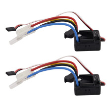 2X WP-1060-RTR Waterproof 2S-3S 60A Brushed ESC for 1/10 Redcat HPI RC Car Parts