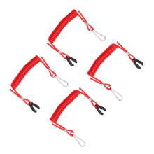 4 Corde di Sicurezza per PWC Jet Ski Wave Wave Stop Smettono di Uccidere TPU