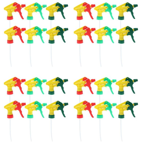 24 Pcs Heavy Duty Chemical Resistant Trigger Sprayer Spray Bottle Nozzle