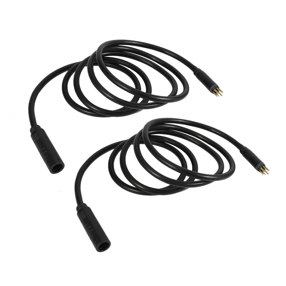 2Pcs 130Cm 9 Pin Conversion Motor Wire Female To Male Connector Waterproof Motor Extension Cable Motor Cables For Bafang 6032211589207
