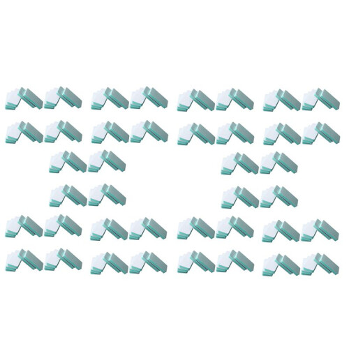 200Pcs 2 Ways Nail Art File Buffer Polishing Block Smooth Shine Manicure Tips Tools