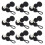10Paren Zwarte Polyester Knopen Voor Traditionele Kledingdecoratie 6