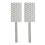 2pcs 6 x 15cm Mesh Platinized Titanium Anode Rhodium Jewelry Plating Plater Tools 1