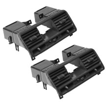 2X Air Condition Air Vent Outlet Panel Dashboard Panel Lined Air Conditioning Outlet for  Pajero Montero V31