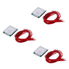 3X Scheda di Protezione Della Batteria Al Lipolimero Agli Ioni di Litio 14S 52V 35A Scheda PCB BMS con Bilancia