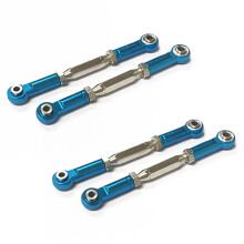 4x para Slash 4X4 Tensor de Dirección de Aluminio Puntera Enlaza Camber Enlace 85mm-97mm M3, Azul