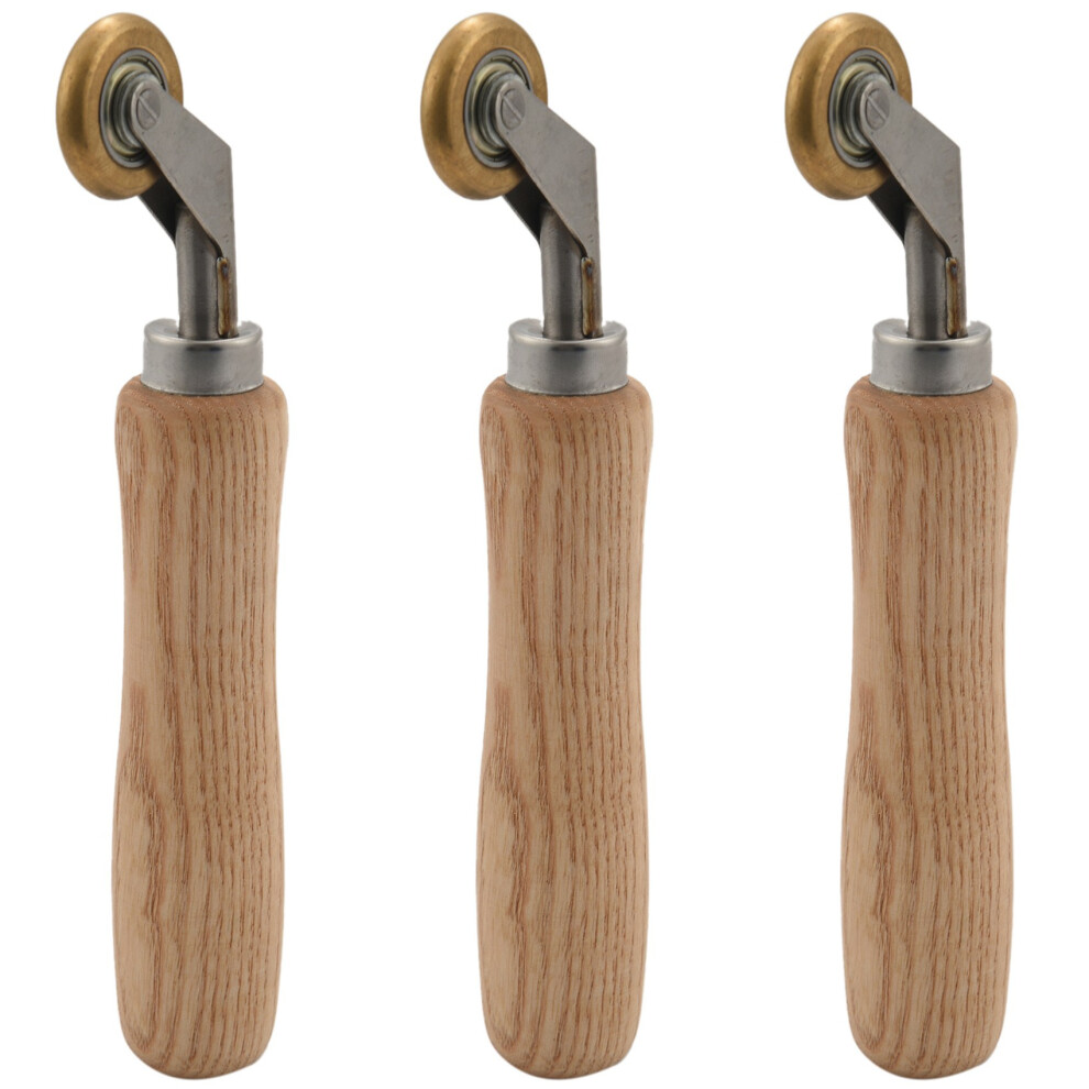3Pcs 6Mm Brass Penny Roller With Bearing Plastic Hot Air Plastic Tool 6031735482063